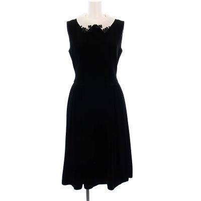 美品✨ FOXEY　サイドジップチュニック　ワンピ―ス　ブラック　38 美品✨ FOXEY サイドジップチュニック ワンピ―ス ブラック 38