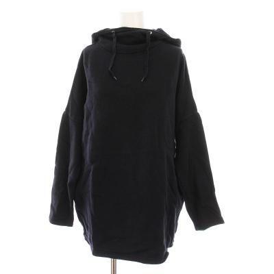 ZUCCA 斜めジップ　黒　ブラック　パーカー ZUCCA 斜めジップ 黒 ブラック パーカー GWセール❣️ZUCCA 斜め