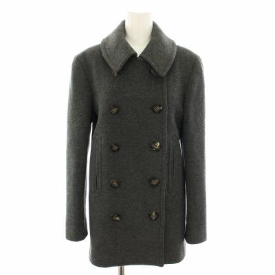 POLO RALPH LAURENポロラルフローレンのピーコート　グレー　L POLO RALPH LAURENポロラルフローレンのピーコート グレー L ラルフ