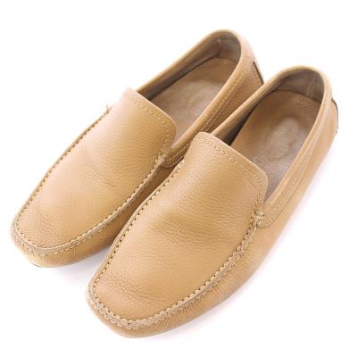 FERRAGAMO メンズドライビングシューズ（色：ブラウン系