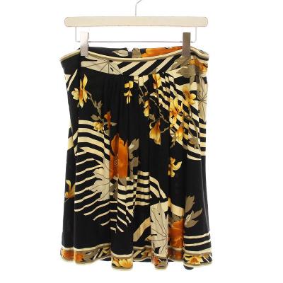 良品 LEONARD レオナール シルクブレンド フラワープリント
