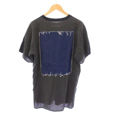 マルタン マルジェラ パンツ アーカイブ MM6 Tシャツ デニム メゾン 定価7 4万】新品 MM6 メゾン マルジェラ ドッキング Spliced