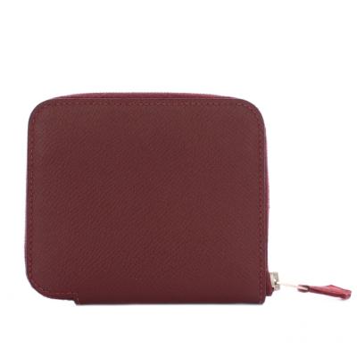 【美品！】エルメス アザップ コンパクト シルクイン コインケース レッド エルメス(HERMES)エルメス アザップ コンパクトミニ シルクイン
