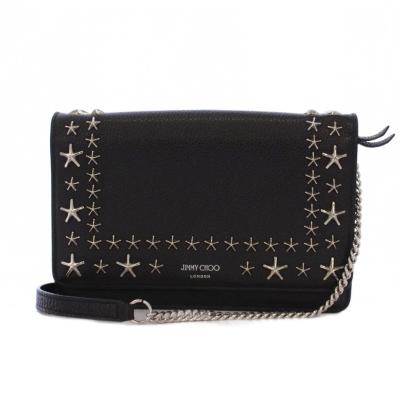 JIMMY CHOO ジミーチュウ ショルダーバッグ チェーン 黒のおすすめ人気