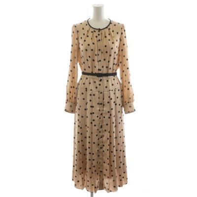 【新品タグ付き】ANAYI サテンドット プリーツ切り替えワンピース 36 黒 楽天市場】【SALE／40%OFF】サテンドットプリーツ切り替え