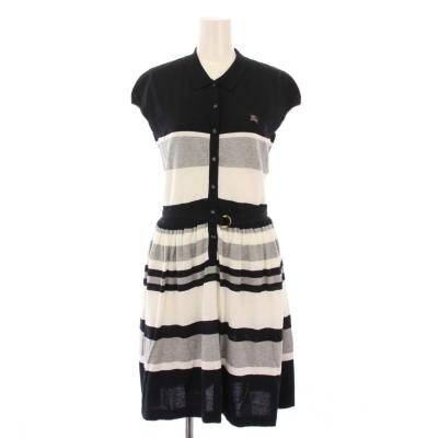 BURBERRY 半袖ワンピース 黒 TGB ショッピング / BURBERRY【バーバリー】 子供服 ワンピース