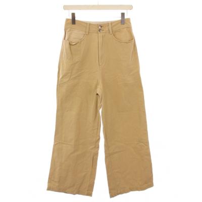パラスパレス（レディースワイド、バギーパンツ）（色：ベージュ系