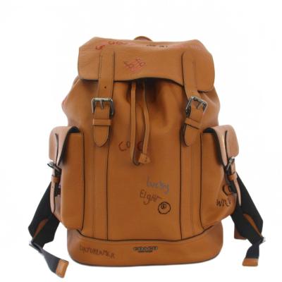 コーチ COACH リュックサック レザー 茶色 ブラウン 9791 COACH Leather Backpack brown コーチ レザー バックパック リュック