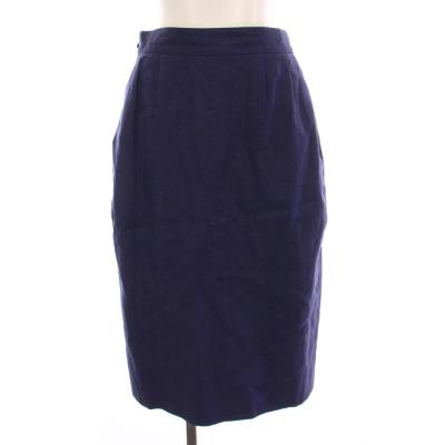 ◇美品 HERMES ネイビー ウールパンツ 薄手 hermes（レディースボトムス、パンツ）（色：ネイビー系