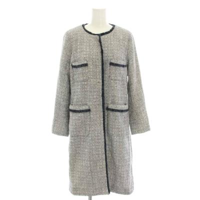 マックスマーラ コート ノーカラー（レディースファッション