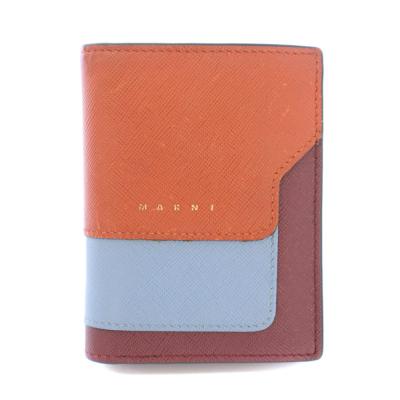 MARNI レディース二つ折り財布（色：マルチカラー）｜財布
