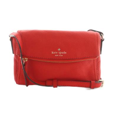 kate spade バラ型赤パーティーバッグ ザ パテント スペードフラワー バケット バッグ | kate spade new york