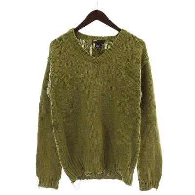 DIESEL メンズニット、セーター（色：グリーン系）｜トップス 