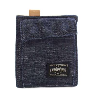 PORTER ポーター 吉田カバン スモーキー SMOKY 二つ折り財布 紺