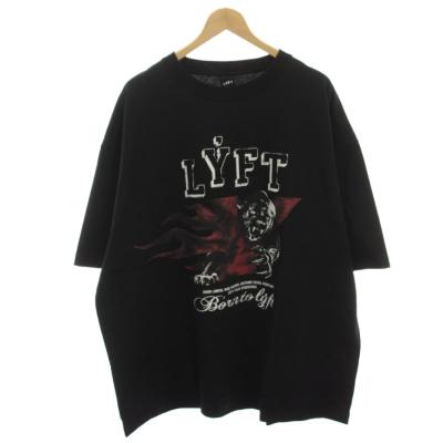 リフト LYFT メンズ 半袖 Tシャツ ブラック XL Lyft（メンズ半袖Tシャツ、カットソー）｜トップス | ファッション の
