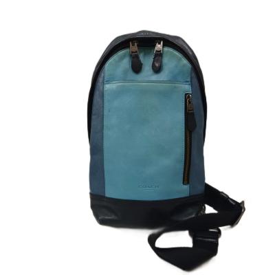 【美品】COACH コーチ テレイン ボディバッグ レザー ロゴ型押し COACH ボディバッグ（バッグ、小物素材：本革、レザー）｜バッグ