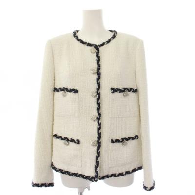 CHANEL レディースノーカラージャケット｜コート、ジャケット