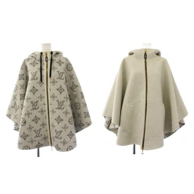 LOUIS VUITTON レディースケープ、ポンチョ、マント｜コート