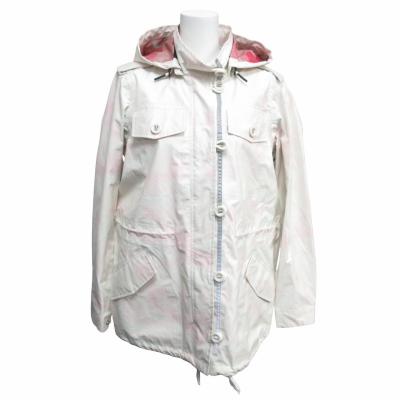 【中古】未使用品 ハンター HUNTER タグ付 ユーティリティジャケット コットンナイロン WRO1180SAY 撥水 白 S IBO70 未使用品 ハンター HUNTER タグ付 ユーティリティジャケット コットン