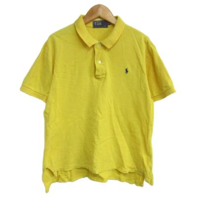52（POLO RALPH LAUREN／メンズポロシャツ）（色：イエロー系