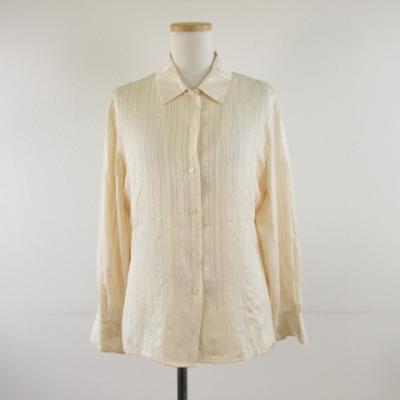 古着 タルボット Talbots PETITES Stretch 長袖 ポリシャツ ボックスシャツ レディースM相当/eaa584284 古着 タルボット Talbots PETITES Stretch 長袖 ポリシャツ ボックス