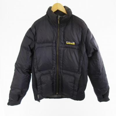 Polo Sport ダウンジャケット Lサイズ ブラック 90s 