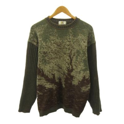 未使用 タグ付き インターメッツォ カシミヤ混 ケーブルニット シャツ L INTERMEZZO メンズニット、セーター｜トップス｜ファッション おすすめ