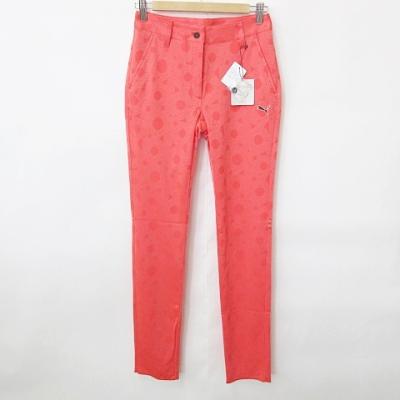 レディース ゴルフパンツ レッド レディース ショートパンツ レッド系【中古】ゴルフウェア