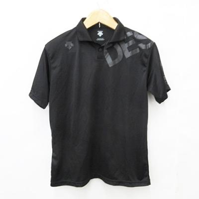 【完売品】デサントゴルフDESCENTE GOLF ブラックポロシャツ M デサントゴルフ（DESCENTE GOLF） 半袖 ポロシャツ メンズ 通販