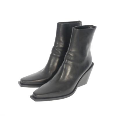 ANN DEMEULEMEESTER ブーツ　アンドゥムルメステール　ブーツ ANN DEMEULEMEESTER(アンドゥムルメステール) ブーツ ブラック