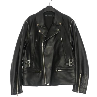 undercover アンダーカバー プレミアムレザージャケット 黒 ブラック undercover（メンズライダースジャケット）（色：ブラック系