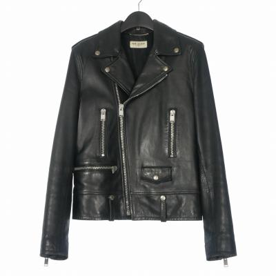 SAINT LAURENT ライダース 36 エディ期 黒 正規品 レディース サンローラン ライダース ジャケットの商品一覧 通販 - Yahoo!ショッピング