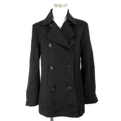 YSL 黒 ウール ピーコート　美品 ゆういちです YSL 黒 ウール ピーコート 美品 ゆういち様専用です