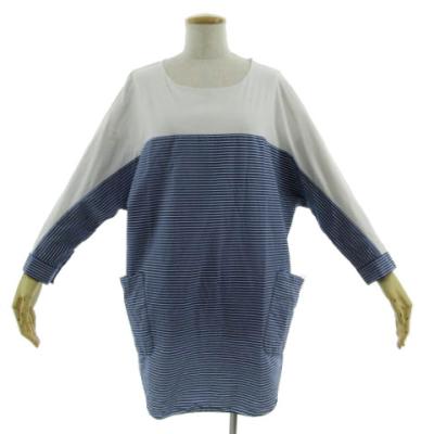 DANAPARIS ダナパリ　ストライプ　長袖　シャツ　ブラウス　レディース　L hs-ci-009-h1.jpg