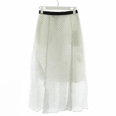 スリットスカート（ファッション）（柄：ドット）のおすすめ人気商品  