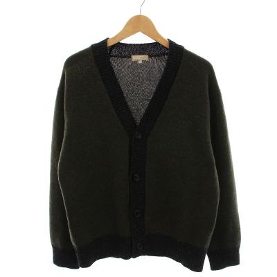 美品 マーガレットハウエル カーディガン カシミヤ ウール 日本製 M カシミヤカーディガンメンズ（MARGARET HOWELL／メンズ