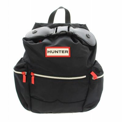 美品‼️ハンター リュック バックブラック 牛革 レザー オリジナル HUNTER 【並行輸入品】ハンター バッグ リュック UBB6028