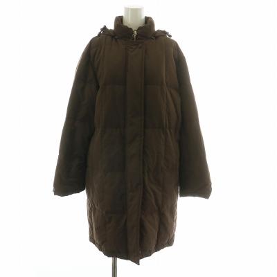 バーバリーロンドン ダウンコート ノバチェック ホースロゴ グレージュ