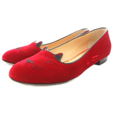【値下げしました】シャルロットオリンピアフラットシューズ シャーロット オリンピア CHARLOTTE OLYMPIA フラットシューズ
