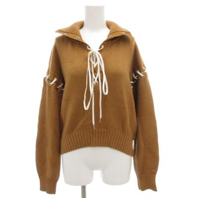 【極美品】22年　フォクシー　アディアム　フード付きプルオーバー　リボン　ニット アディアム ニットのおすすめ人気商品一覧 通販 - Yahoo!ショッピング