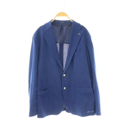 ヒ*チ様 タリアトーレ ネイビー　テーラードジャケット　size46 タリアトーレTAGLIATORE ネイビー テーラードジャケット46本切羽