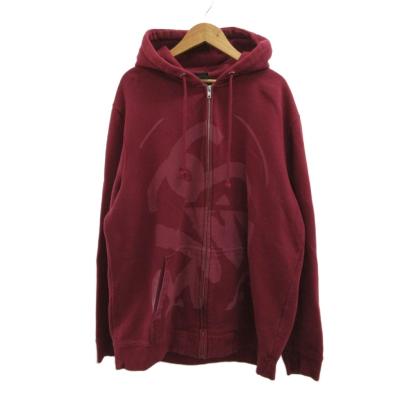STUSSY メンズパーカー（色：レッド系）｜トップス｜ファッション 通販