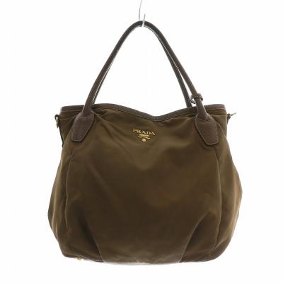 プラダ バッグ 中古 レザーの商品一覧 通販 - Yahoo!ショッピング 