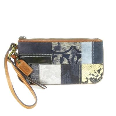 COACH コーチ パッチワーク ミニバッグ バニティポーチ 楽天市場】コーチ パッチワーク 未使用の通販