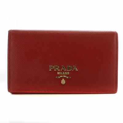 プラダ　カードケース　名刺入れ　マチあり　PRADA 箱付き PRADA】コインケース カードケース フラグメントケース (PRADA