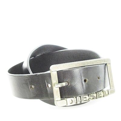 DIESEL ブラックベルト 新品未使用 B-INLAY｜メンズ｜レザーベルト｜ブラック｜ディーゼル（DIESEL