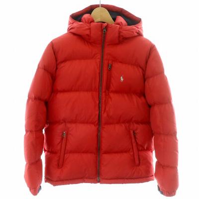 F726 美品 ラルフローレン ダウンジャケット レッド 赤 レディース F726 美品 ラルフローレン ダウンジャケット レッド 赤