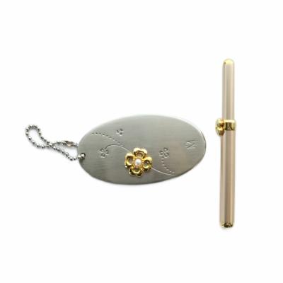 MIKIMOTO ミキモト コンパクト ミラー付き ショルダー リップパレット