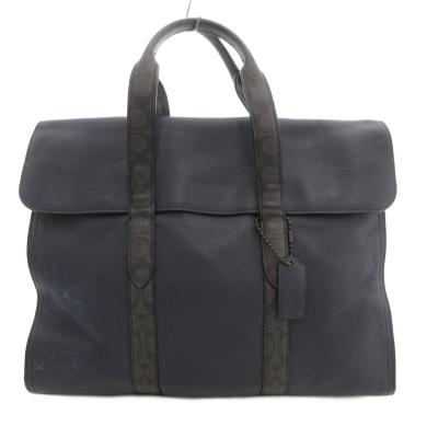 COACH メンズビジネスバッグ（色：ネイビー系）｜バッグ｜ファッション