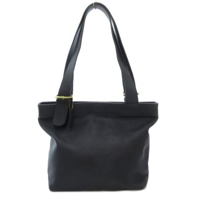 希少　オールドコーチ　レザー　トートバッグ　ショルダー付　ブラック　A4可 美品✨オールドコーチ トートバッグ オールレザー 肩掛け ロゴ型